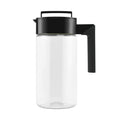 Takeya Airtight Pitcher - Durable BPA-Free Eastman Tritan Odor/Stain-Resistant Leakproof Lid for Iced Tea/Water Easy-Grip Silicone Handle Spill-Free Spout Fridge-Friendly Made in USA 2 Quart/Raspberry