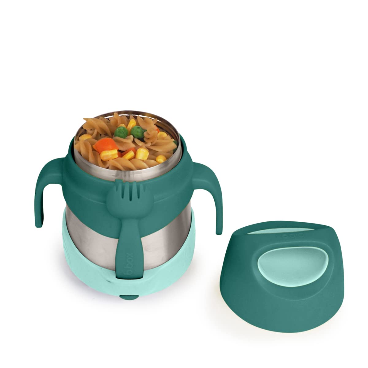 b.box Insulated Food Jar with Spork, 11 oz Lunch Containers for Kids
