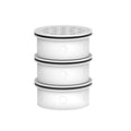 GLACIER FRESH Water Filter Compatible with LifeStraw Pitcher, 3-Pack