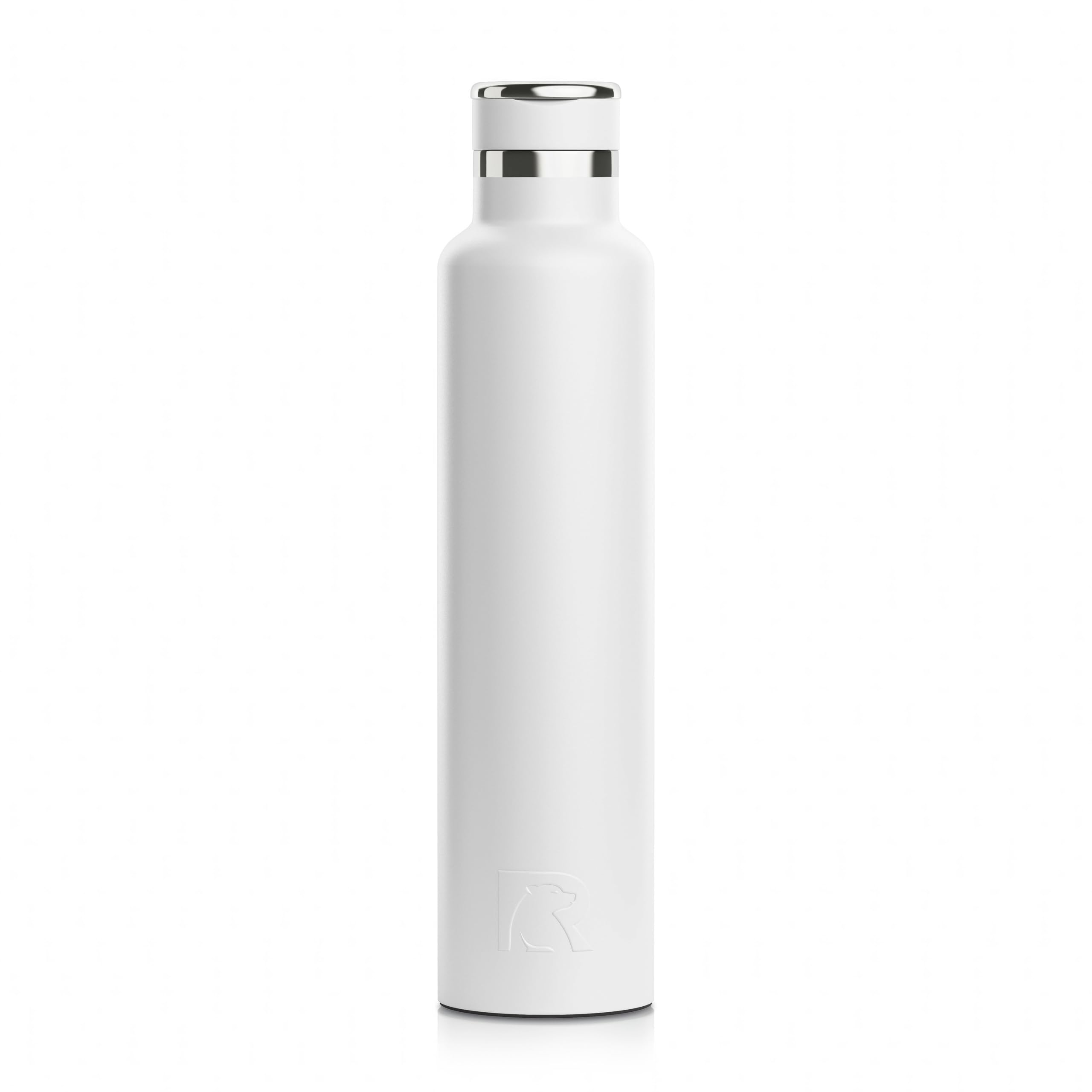 RTIC 26oz Journey Water Bottle, Ceramic Lined, White