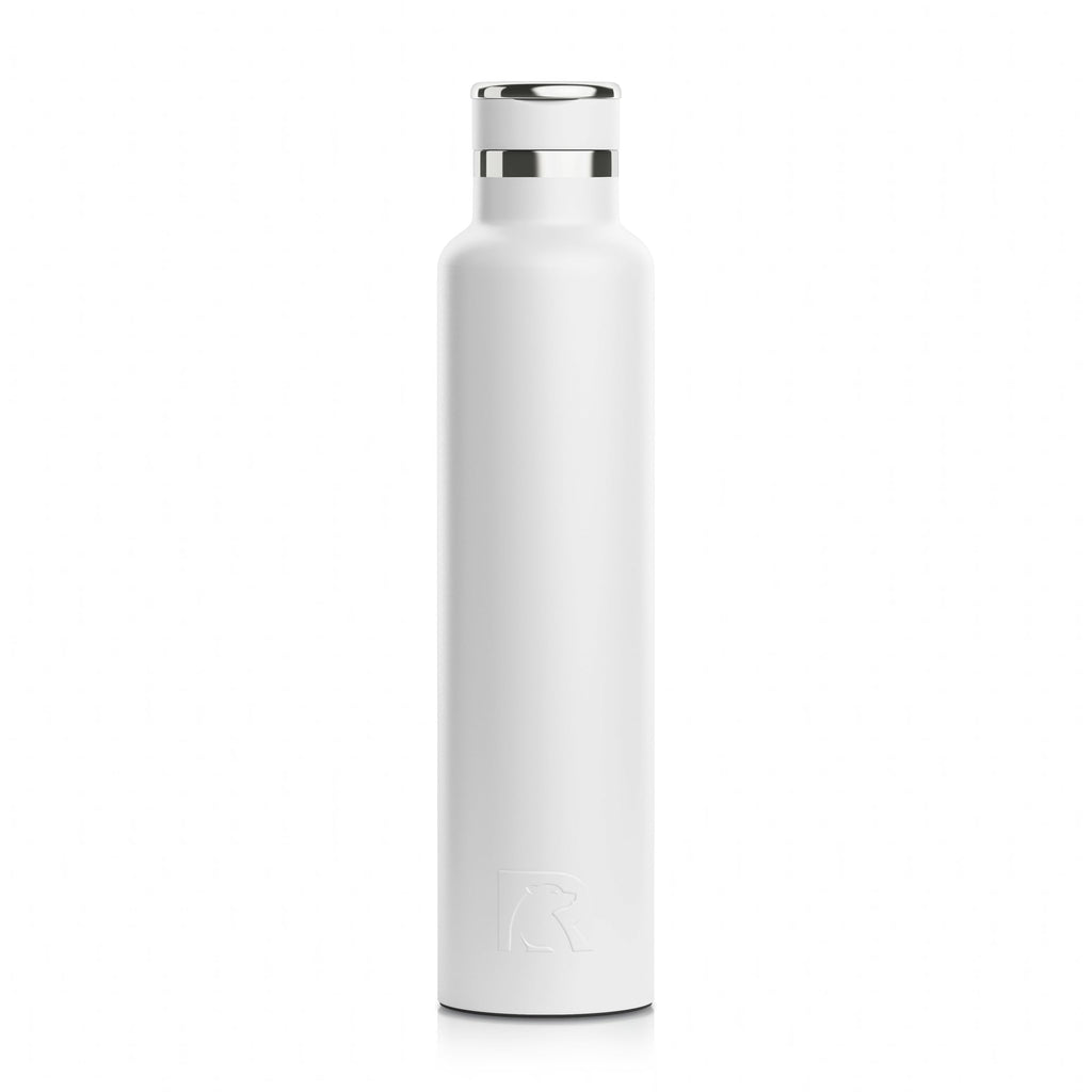 RTIC 26oz Journey Water Bottle, Ceramic Lined, White