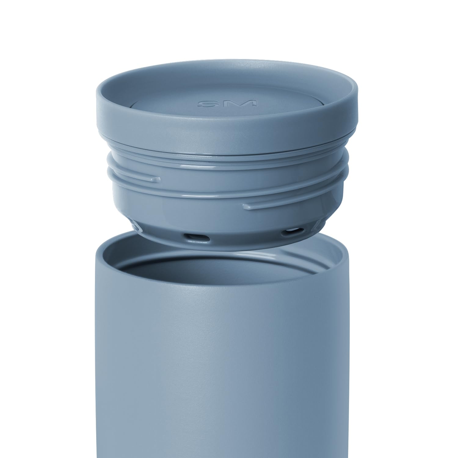 Simple Modern Insulated Travel Coffee Mug 360° Lid | 16oz | Blue