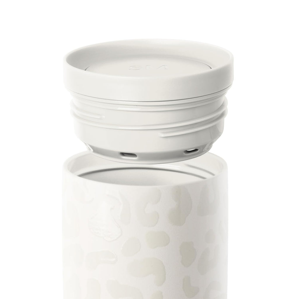 Simple Modern Insulated Travel Coffee Mug 360° Lid | 16oz | Leopard