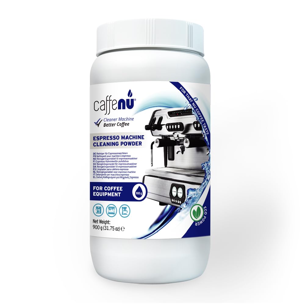 Caffenu Espresso Machine Cleaning Powder, Group Head Cleaner, 31 oz/900g