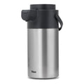 Tiken Airpot Coffee Dispenser with Pump - Coffee Carafes for Keeping Hot - Beverage Dispenser - 135oz/4L Thermal Coffee Carafe for Hot Liquids - Stainless Steel Insulated Coffee Thermos Carafe