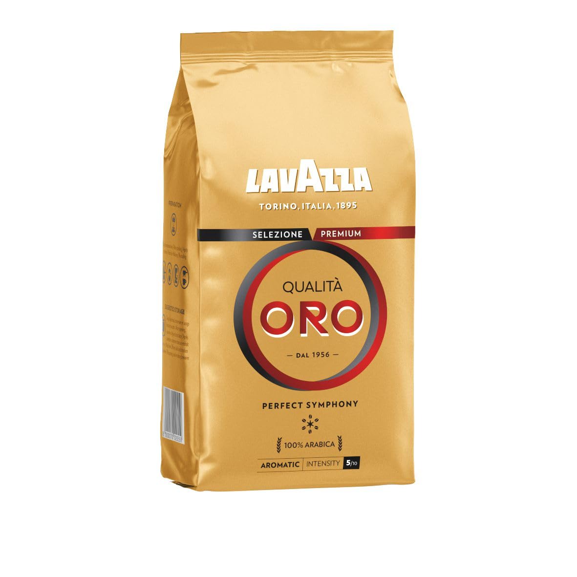 Lavazza QualitÃƒÆ’ Oro, 1er Pack (1 x 1 kg Packung)