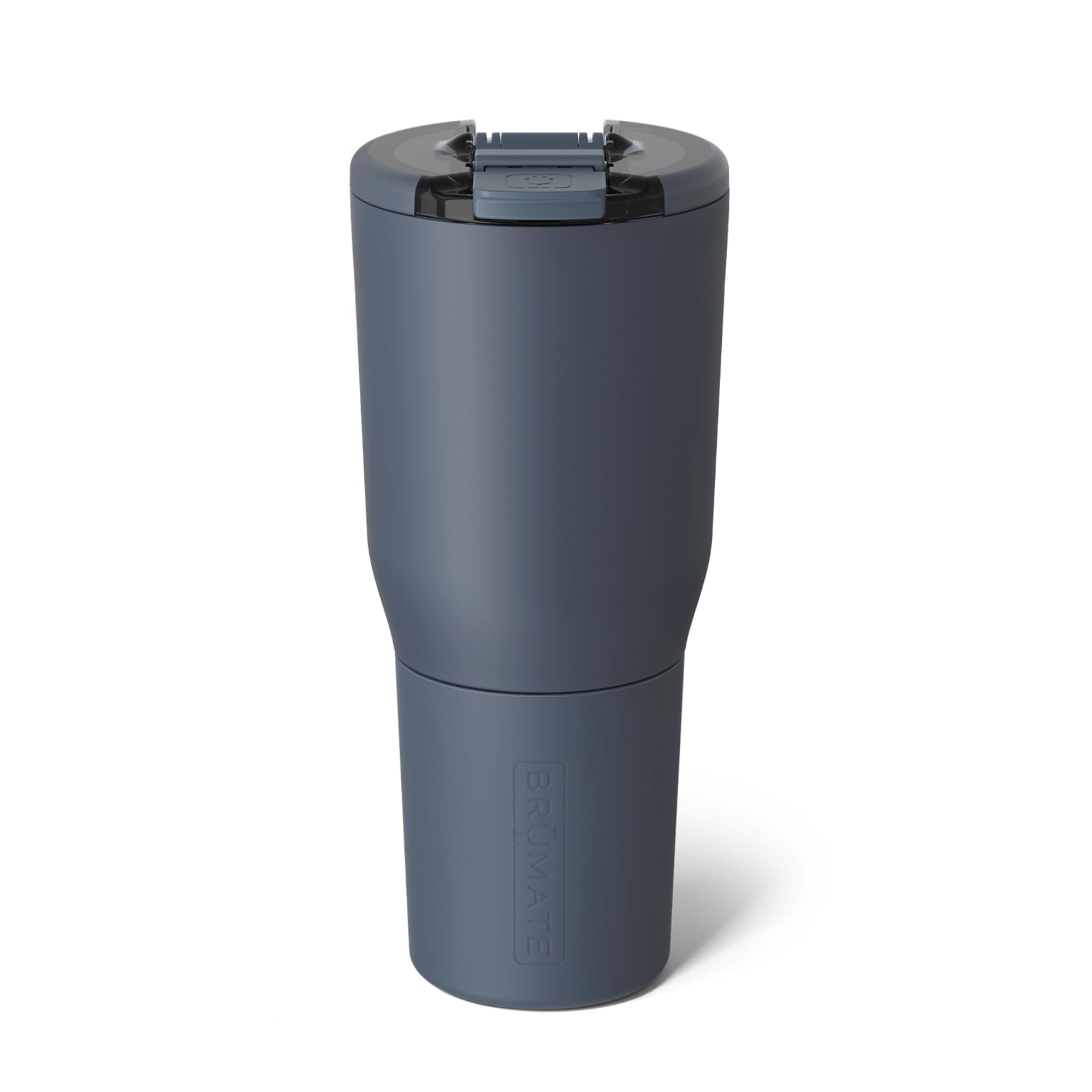 BrüMate Nav 35oz 100% Leak Proof Insulated Travel Tumbler with Magnetic BevLock™ Lid - Double Wall Cup-Holder Friendly Stainless Steel Mug (Nightfall Blue)