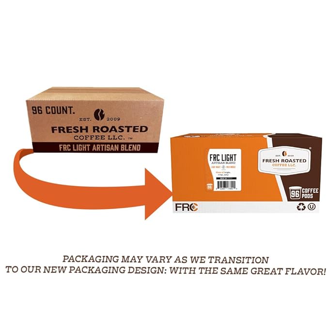 Fresh Roasted Coffee, Organic Donut Shop | USDA Organic, Kosher | Medium Roast 96 Pods for K Cup Brewers