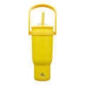 Konokyo 40 oz Tumbler with Handle and Straw, Insulated Travel Mug