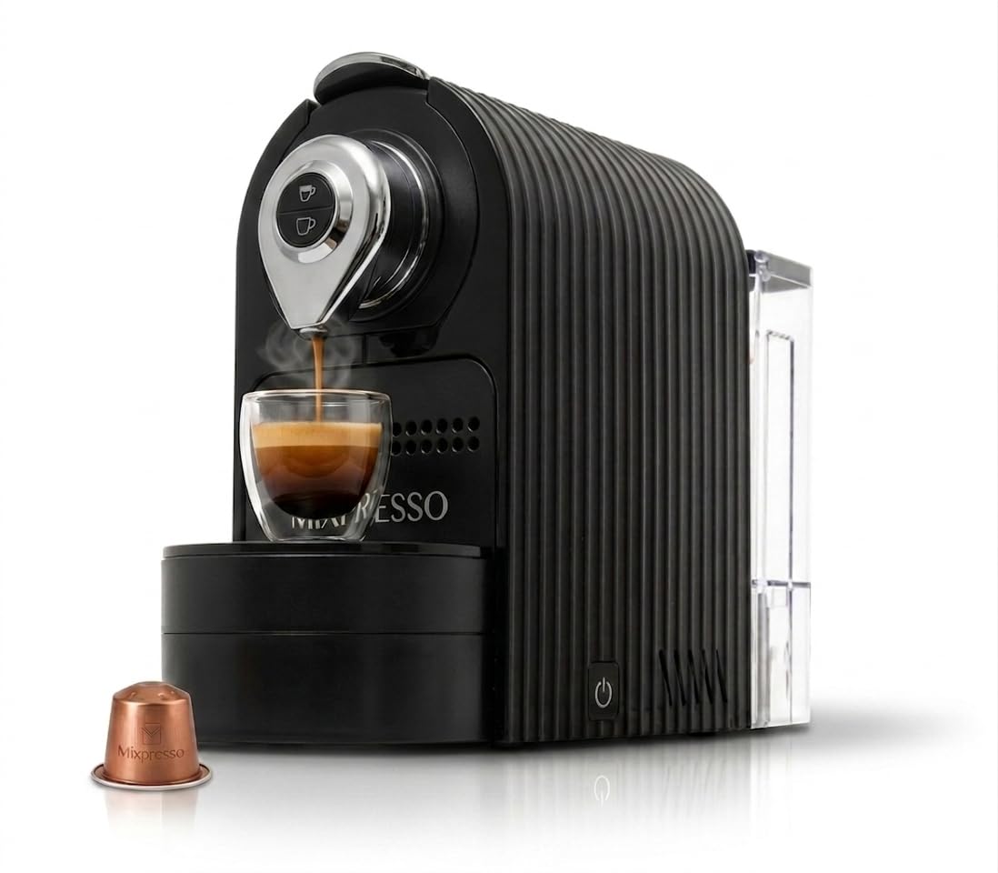 Mixpresso Espresso Machine, Compatible with Nespresso OriginalLine Capsules