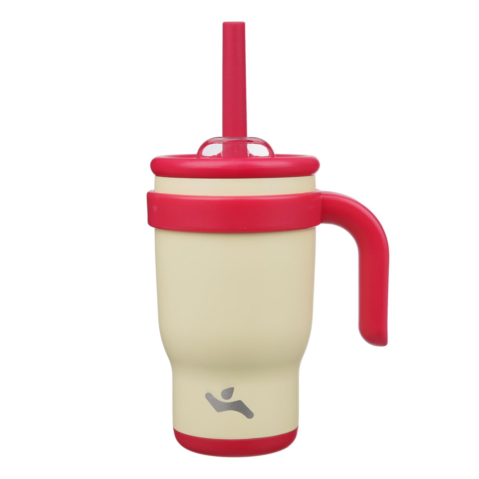 Konokyo 14 oz Tumbler with Handle and Straw, Insulated Travel Mug