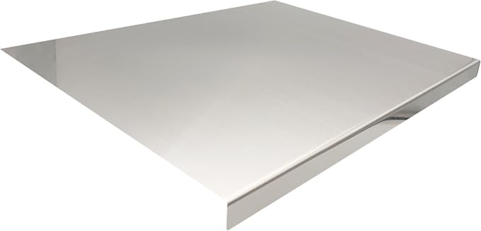 Stainless Steel Cutting Boards for Kitchen,Baking Board,Pastry Board,kneading Panel - Suitable for Cutting Vegetables, Fruits, Meat,bread - Easy To Clean and Store (60x40cm/23.6x15.7in)
