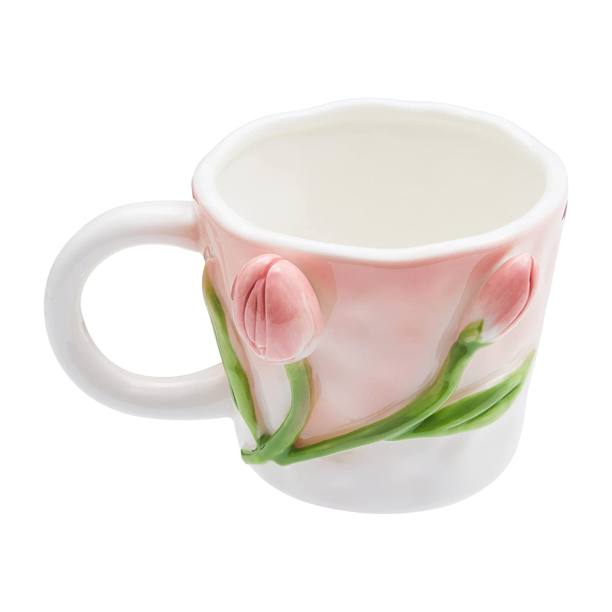 Szoyeay Alpaca Ceramic Cup Hidden 3D Animal Inside Mug (Alpaca)