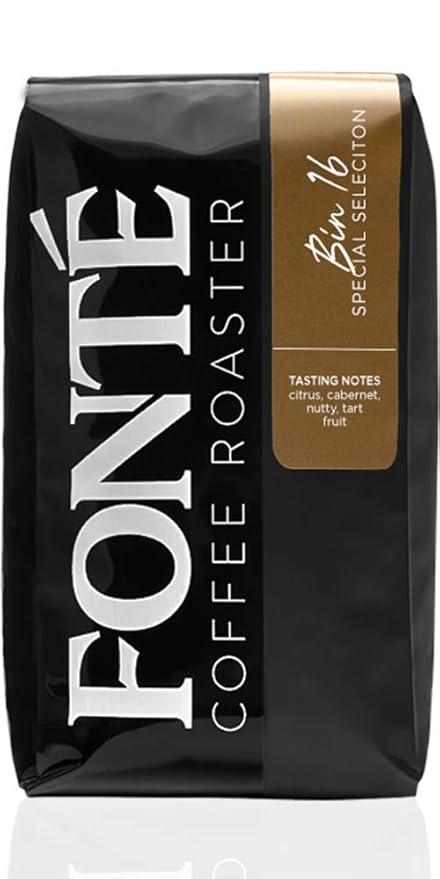 Fonte Coffee Roaster - Whole Bean Coffee - Medium-Dark Fresh Roast - Roasted in Seattle - Single Origin - Roasty, Earthy - 12 oz - French Roast