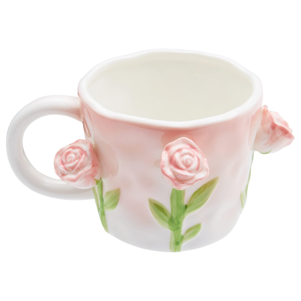 Szoyeay Alpaca Ceramic Cup Hidden 3D Animal Inside Mug (Alpaca)