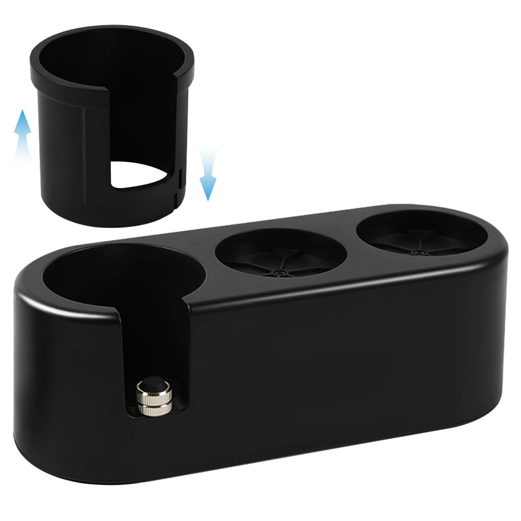 Espresso Tamping Station, Espresso Organizer Station Fit for 51/54/58mm Espresso Accessories, Plastic Espresso Station Coffee Tamper Station, Multifunctional Coffee Tools Organzier (3 in 1)