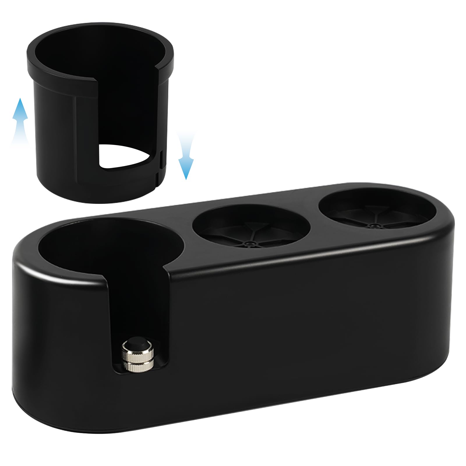 Espresso Tamping Station, Espresso Organizer Station Fit for 51/54/58mm Espresso Accessories, Plastic Espresso Station Coffee Tamper Station, Multifunctional Coffee Tools Organzier (3 in 1)