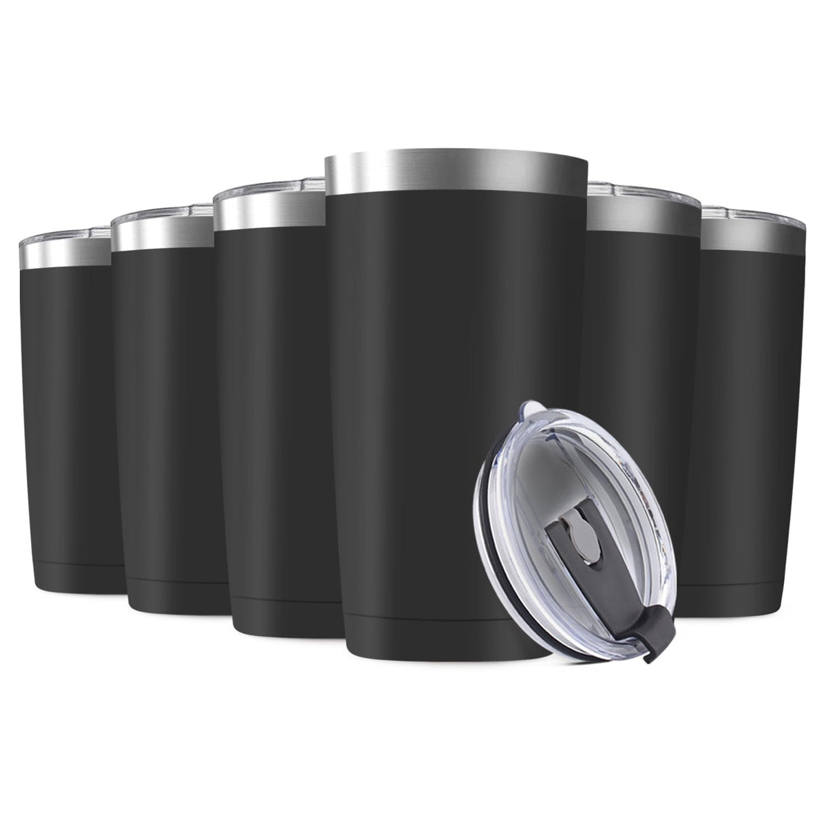 Deitybless 20oz Tumbler Vacuum Insulated Travel Mug with Lids, Stainless Steel Double Wall Thermal Coffe Cup for Home, Office, Outdoor Suitable for Vehicle Cup Holders