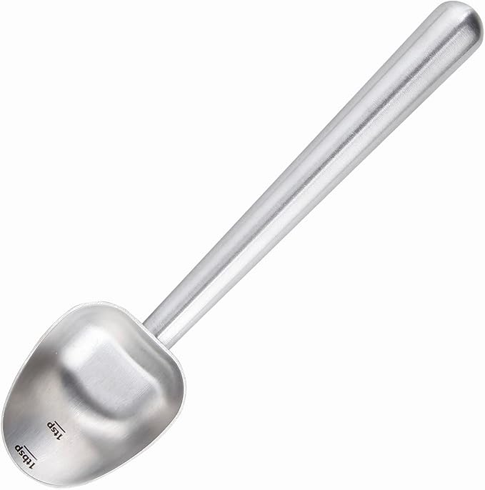 Easyworkz Stainless Steel Long Hollow Handle Coffee Scoop,7g Measuring Spoon for Ground Coffee and Loose Leaf Tea