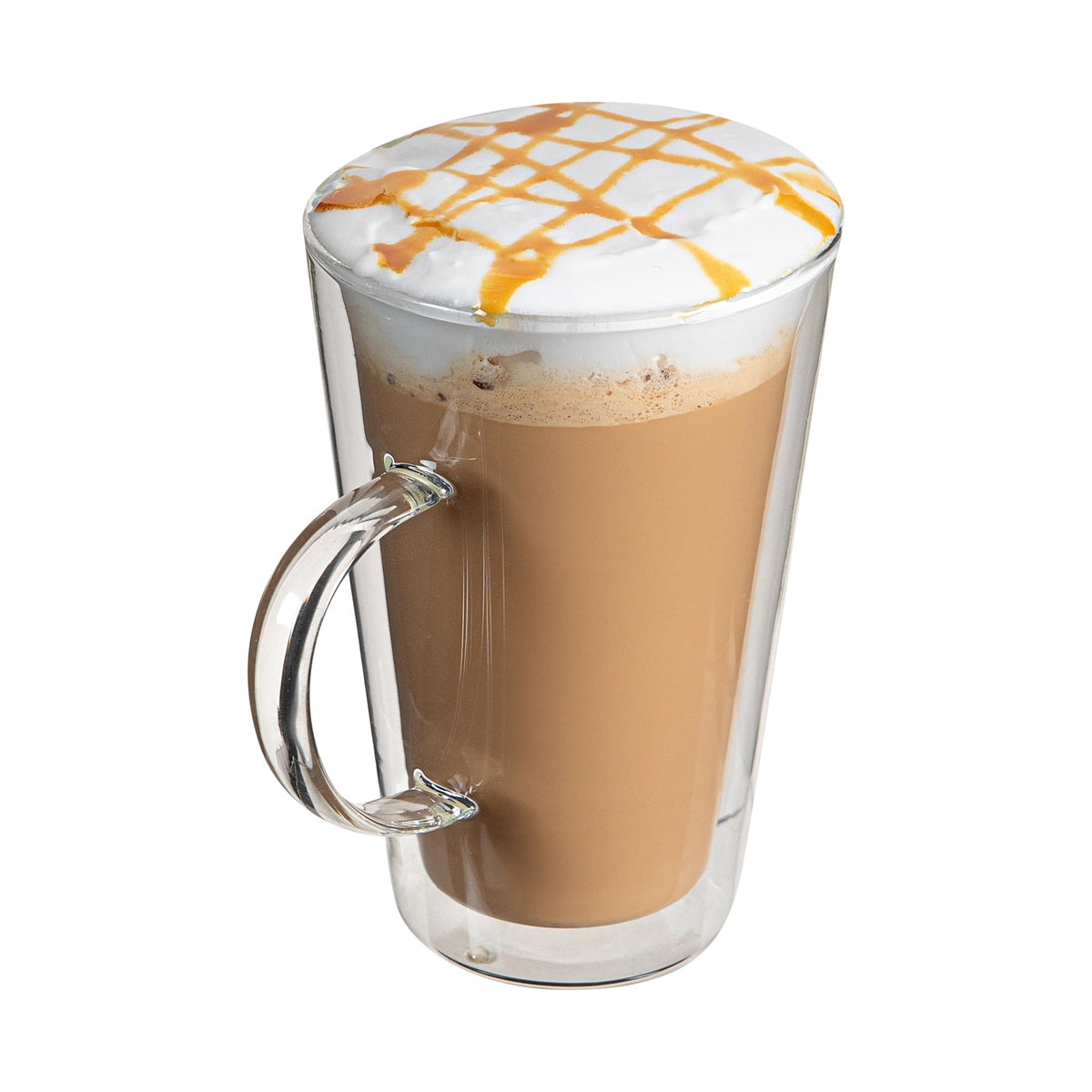 Restaurantware 14 oz Professional Glass Mug, 2 Pack