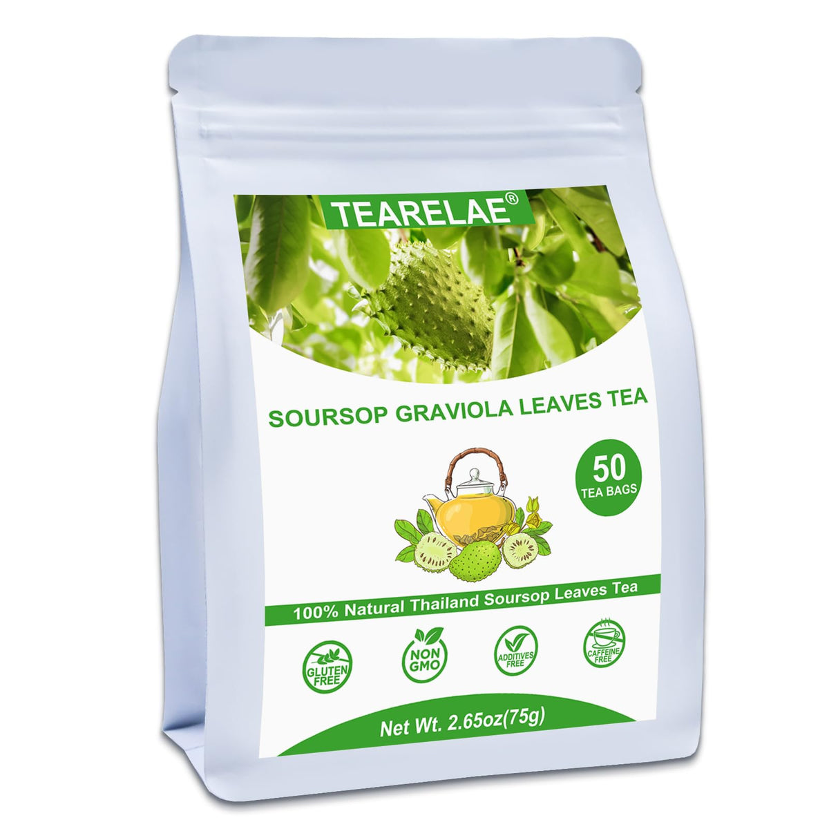 TEARELAE - Linden Tea Bags, 45 Ct, Linden Flower & Leaf, Te de Tilo