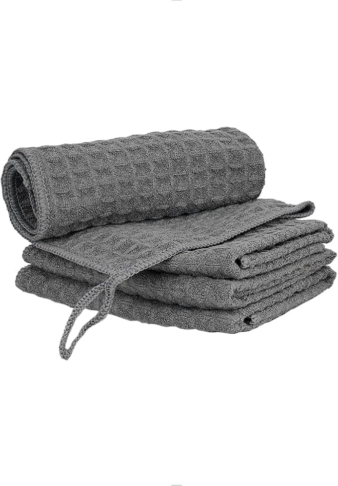 watchget 6 Pack Microfiber Espresso Barista Cleaning Towels
