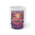 CREATIVE DESIGN PRINTS 11 OZ Novelty Coffee Mugs - Christmas Gift (California Vibes Theme)