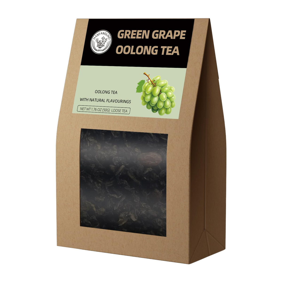 HANFANGLING Strawberry Black Tea, 100% Natural Loose Leaf, Blend Of Strawberry Fruit And Black Tea Aroma