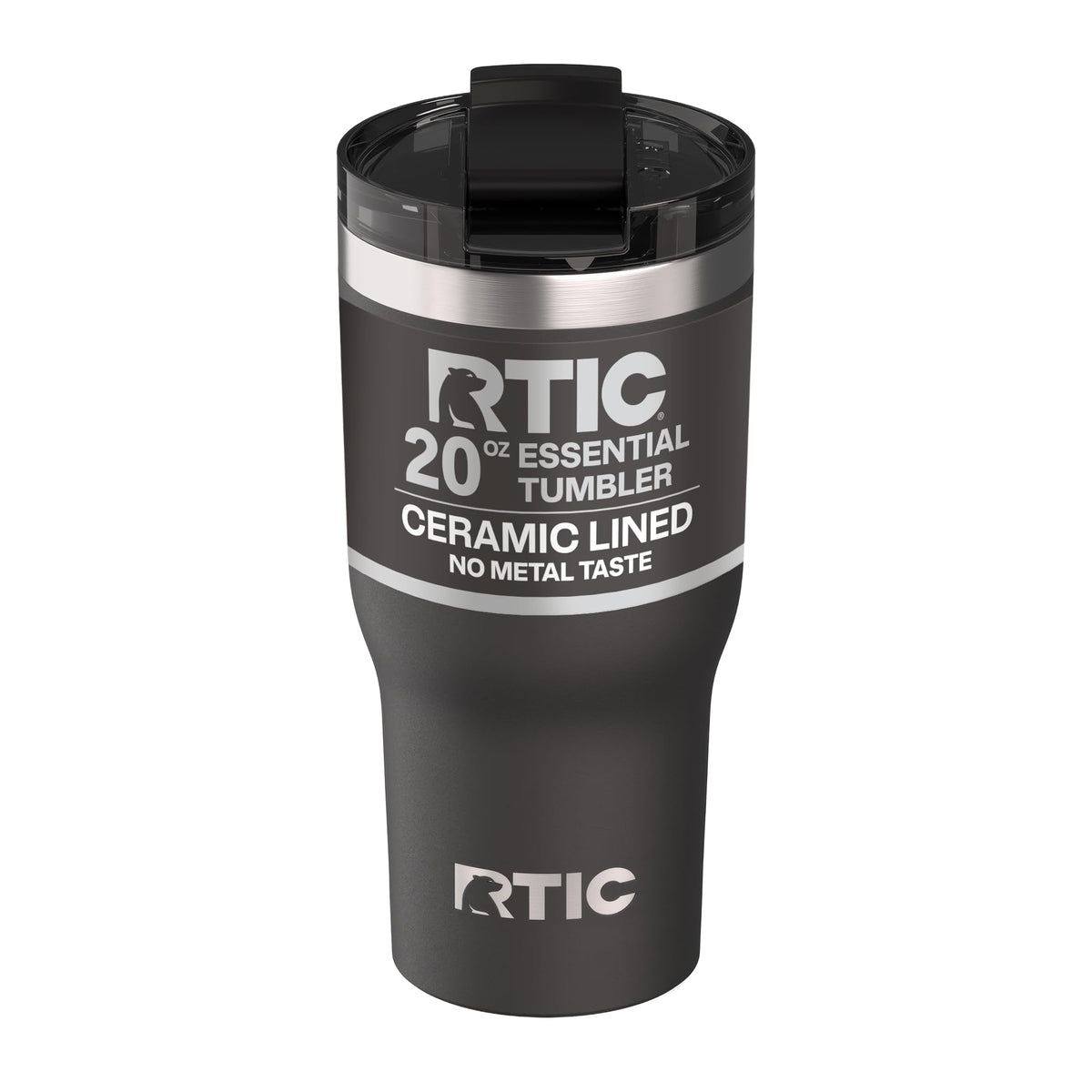 RTIC 30oz Essential Tumbler with Lid, Ceramic Lined, Olive