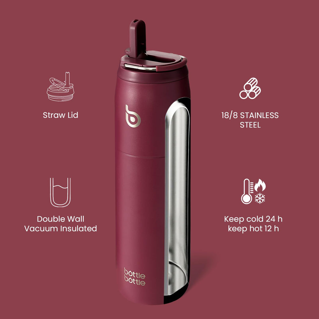 BOTTLE BOTTLE Stainless Steel Water Bottle 32 oz R