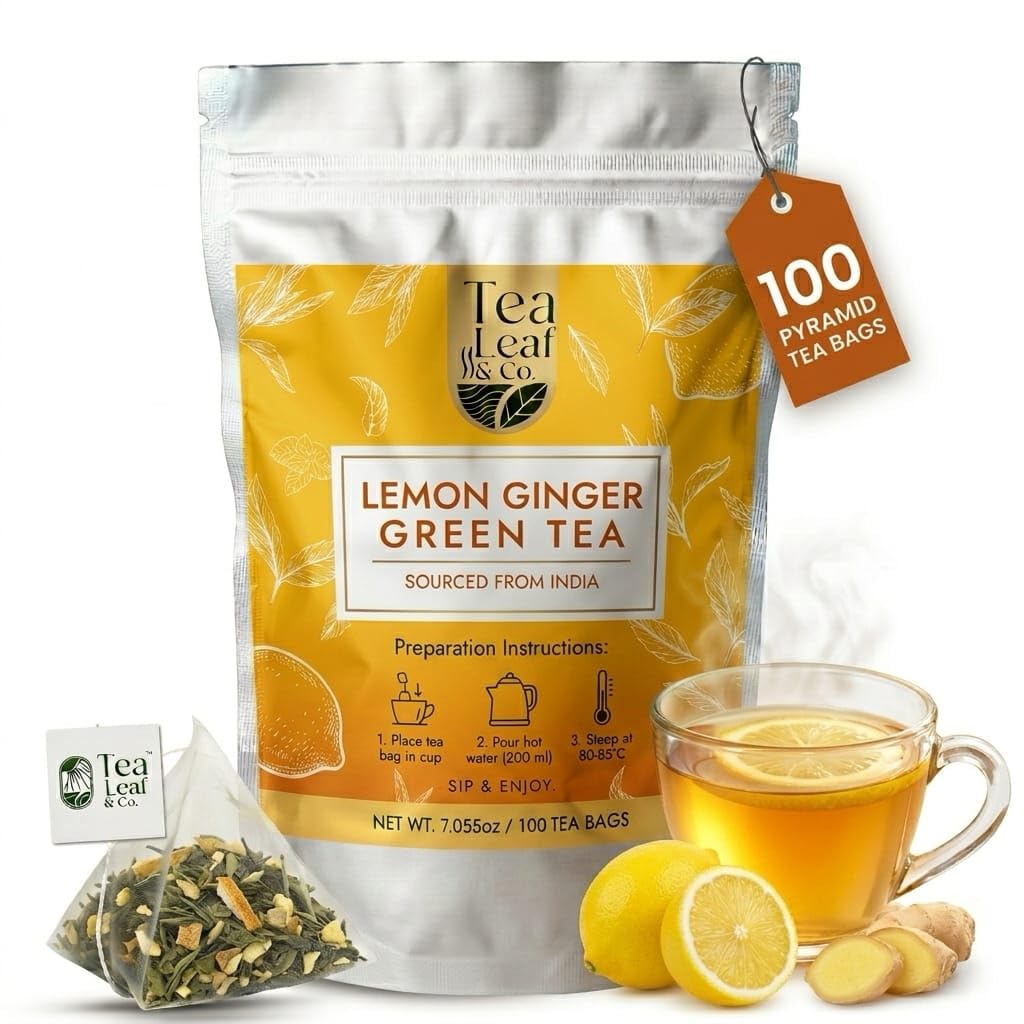 Sweet Hibiscus Cinnamon Green Tea (3.5oz), Natural Herbal Infusion, 50 Bags
