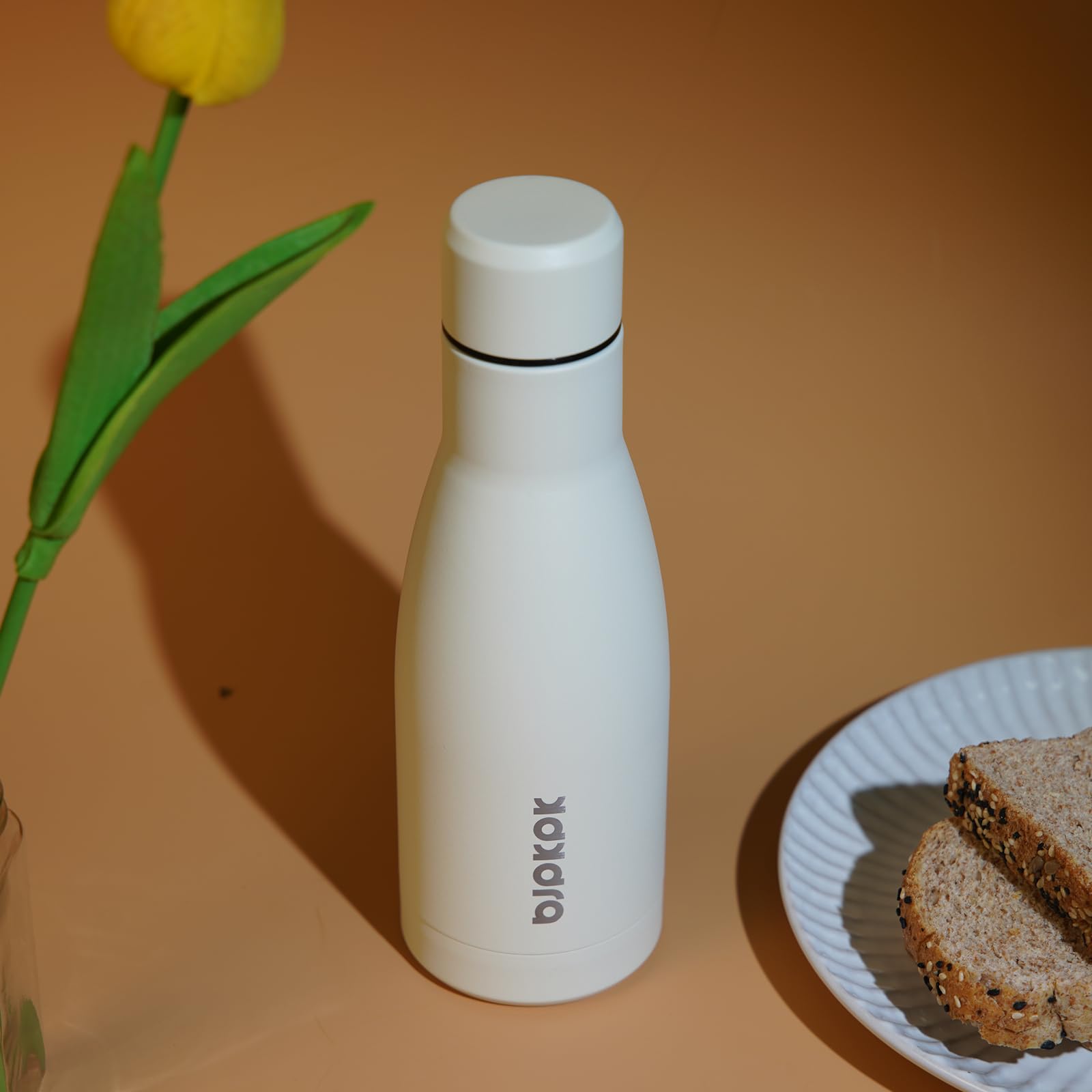 BJPKPK 25 oz Insulated Stainless Steel Water Bottle, Metal Sports Flask