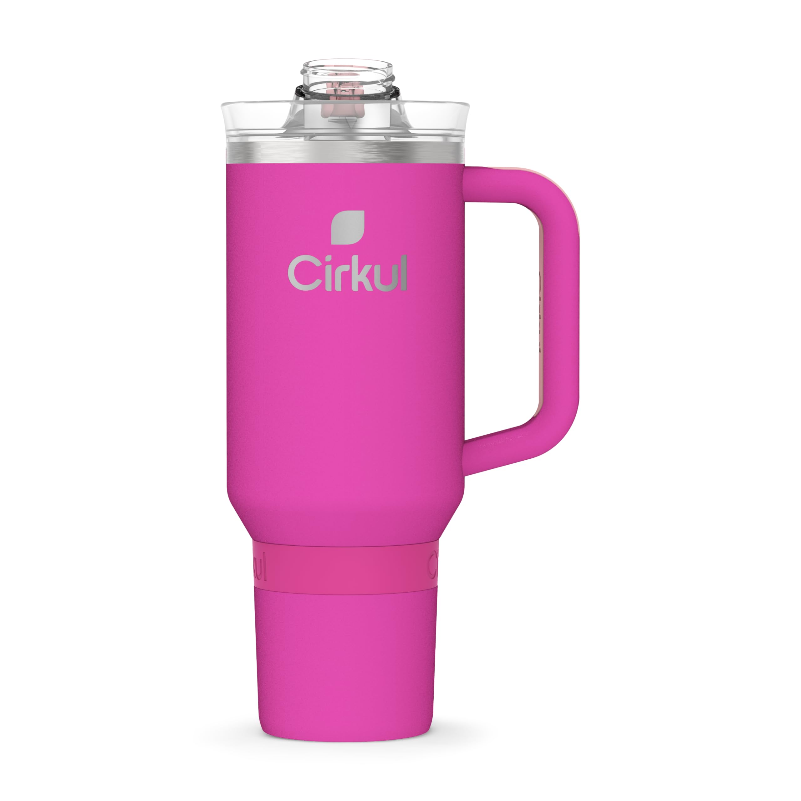 Cirkul 40oz. Brink Stainless Steel Tumbler with Handle, All-Day StrawSip™, Double-Wall Insulated