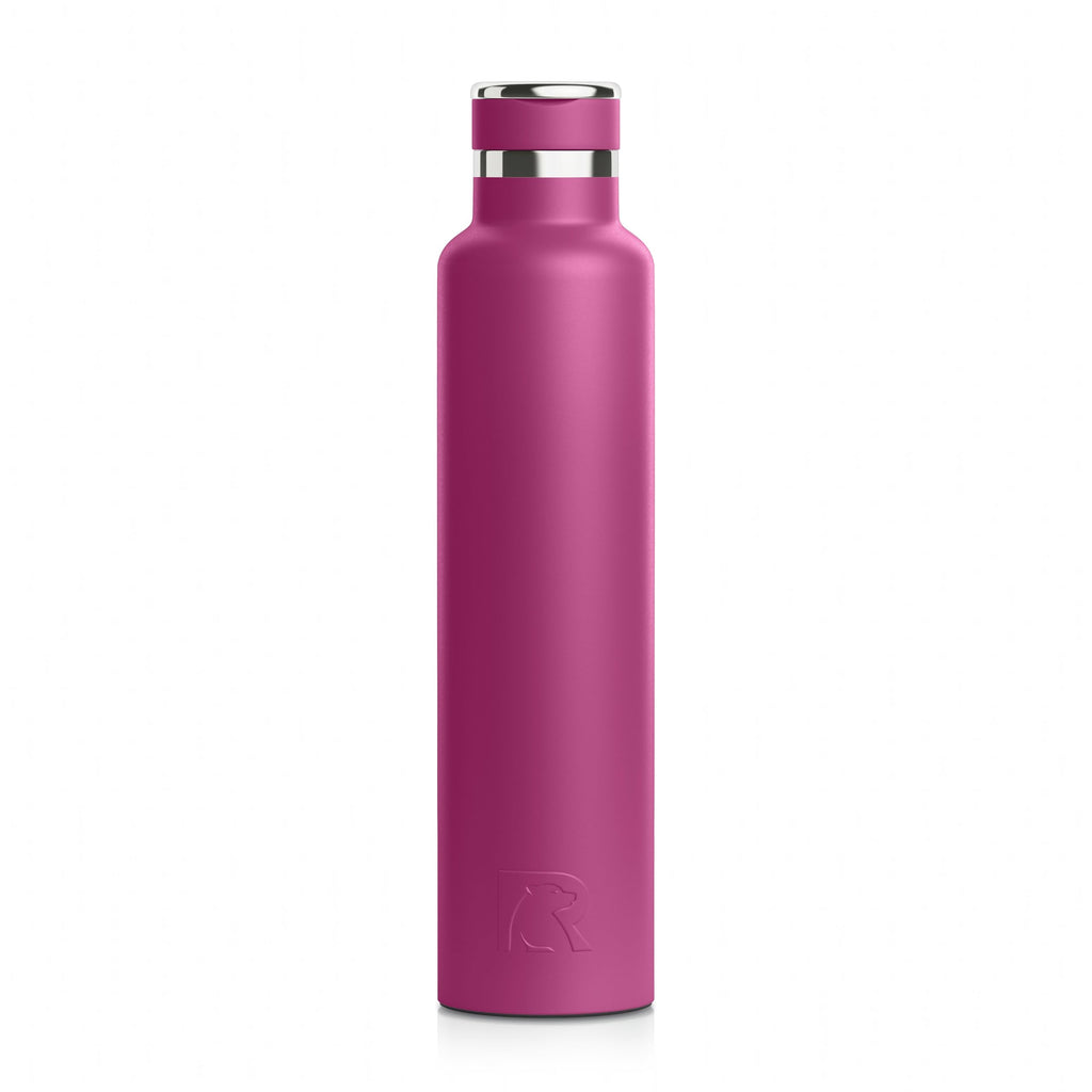 RTIC 26oz Journey Water Bottle, Ceramic Lined, Very Berry