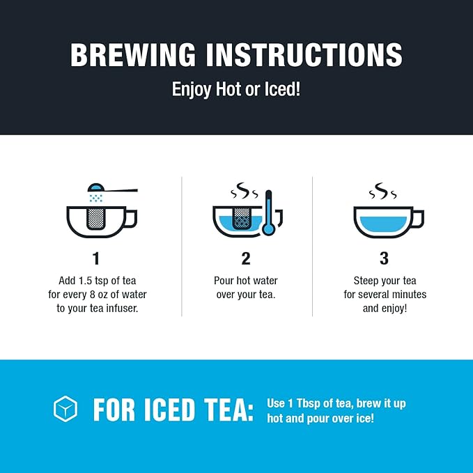 Tiesta Tea - Strawberry Kiwi Herbal Tea, Loose Leaf, Strawberry Hibiscus Kiwi Fruit Tea, Premium Caffeine-Free Herbal Blend, Make Hot or Iced & Up to 50 Cups, 5 oz Refillable Tin