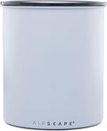 Planetary Design Airscape Kilo Coffee Storage Canister - US Patented Inner Plunger Lid Removes Excess Oxygen - Don't Buy airtight, Buy AIR-Less - Holds 2.2 lbs Coffee Beans - (Matte Gray)