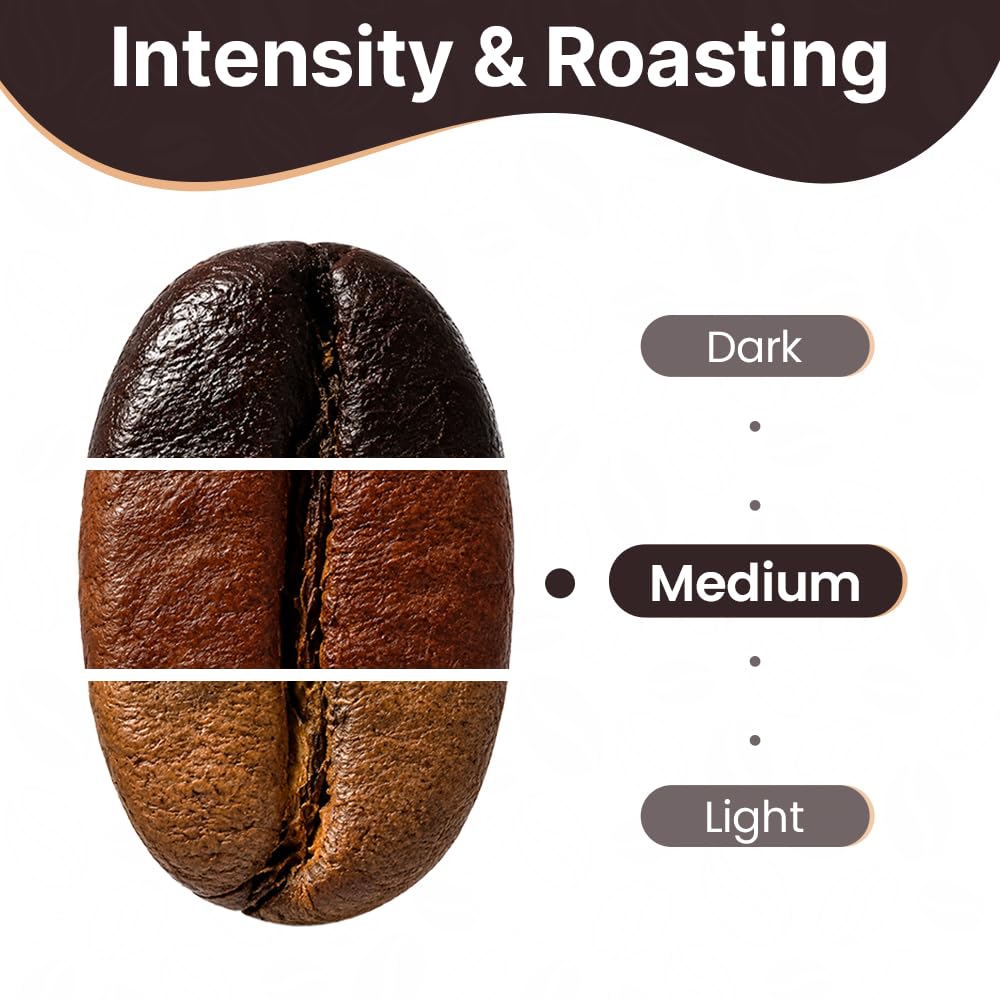 Organic Whole Bean Coffee Medium Roast (16oz) - Pumpkin Spice Flavored
