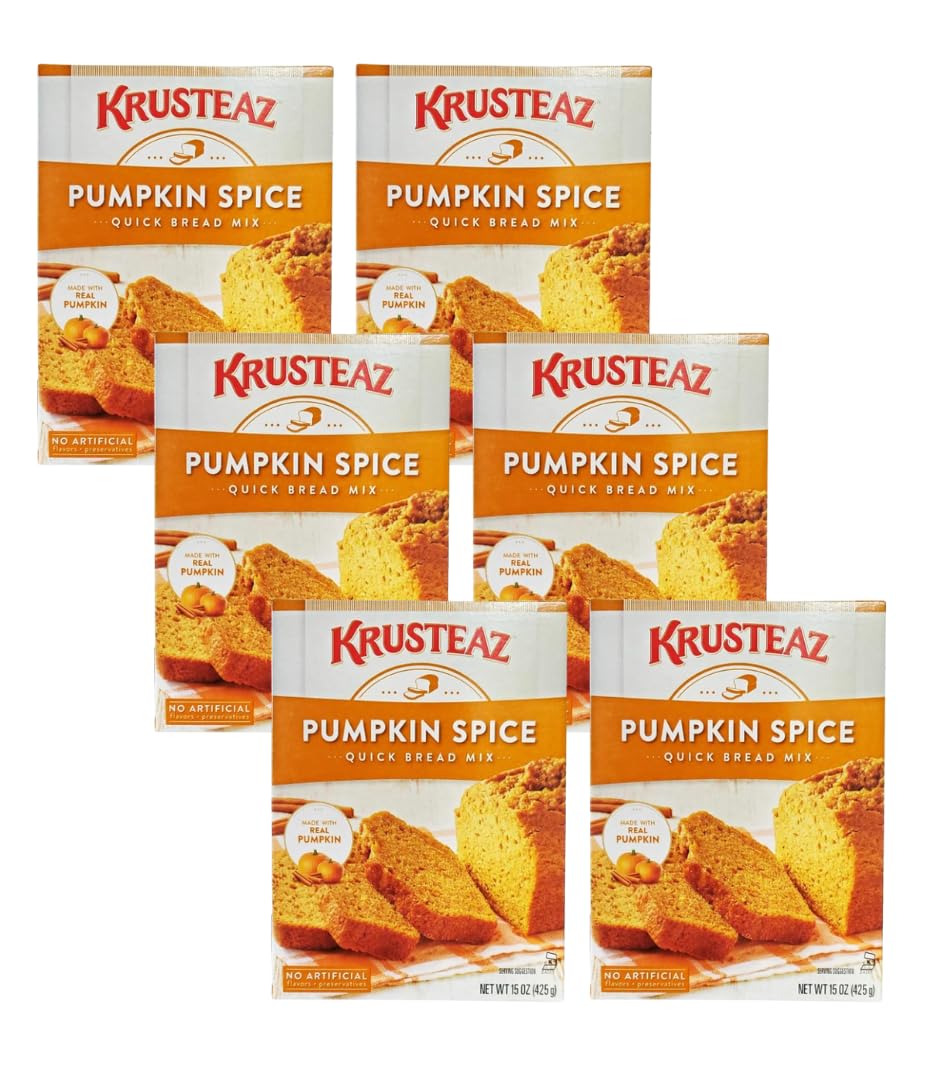 Krusteaz Muffin Mix, Double Chocolate Muffin Mix, Made with Real Chocolate Chips & No Artificial Flavors, Colors or Preservatives, 20 OZ Box (Pack of 6)