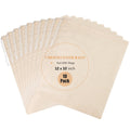 Chielor 10 Pack Nut Milk Bag, 10‘’ x 12‘’ Fine Mesh Grade Reusable Cheesecloth Bags Strainers, Unbleached Organic Cotton Filter Bags for Almond Milk, Juices, ColdBrew, Cheese, Tea, Yogurt, Coffee