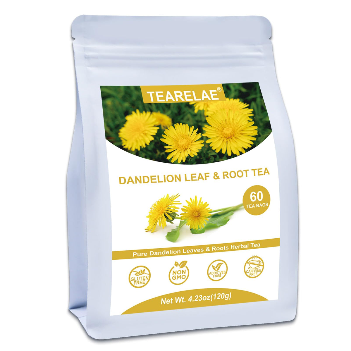 TEARELAE - Linden Tea Bags, 45 Ct, Linden Flower & Leaf, Te de Tilo