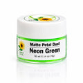 Sunflower Sugar Art Neon Green Glow In The Dark Petal Dust Food Color - Deep, Rich Green Matte Powder Cake Accessories for Cake Decoration - 4 Grams Non-Toxic Baking