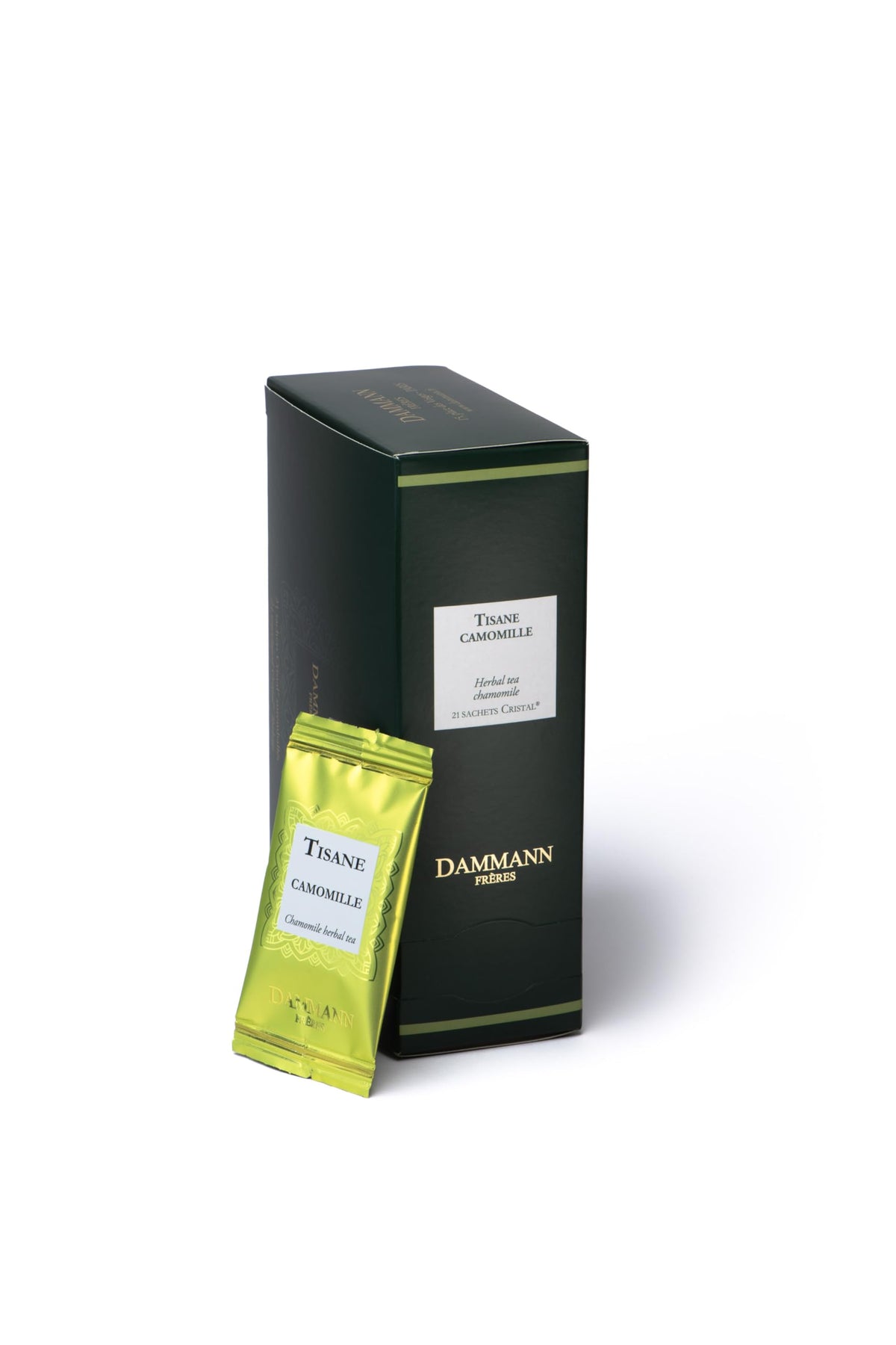 Dammann Freres Satchets, Chai Tea Bags, Premium Gourmet French Black Tea, Blend Ginger, Cinnamon, Cardamom Flavors, Individually Wrapped, 24 Count (Single Pack)