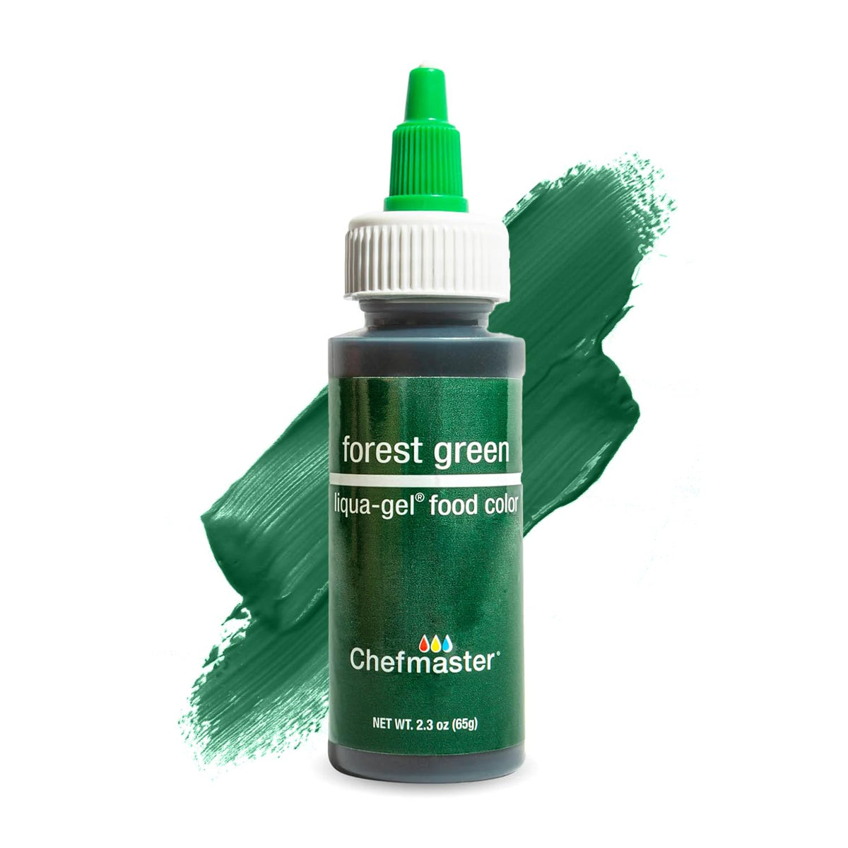 Chefmaster Turquoise Liqua-Gel® Food Coloring | Vibrant Color | Professional-Grade Dye for Icing, Frosting, Fondant | Baking & Decorating | Fade-Resistant | Easy-to-Use | Made in USA | 2.3 oz