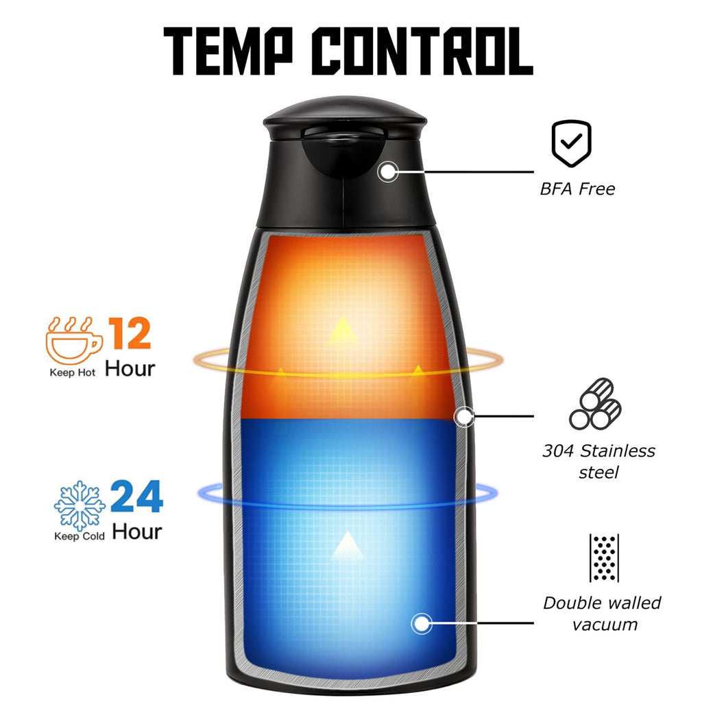 6 sets 70 oz Thermal Coffee Carafe for keeping hot, Carafe for hot liquid, Airpot Insulated Stainless Steel Vacuum Thermal Pot for Coffee, Hot Water,Keep Hot 12 Hours (4silver)