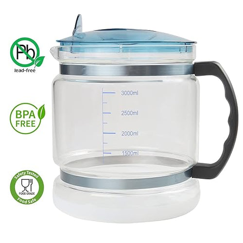 1 Gallon/ 4l Water Glass Carafe for Distiller with Counter Top