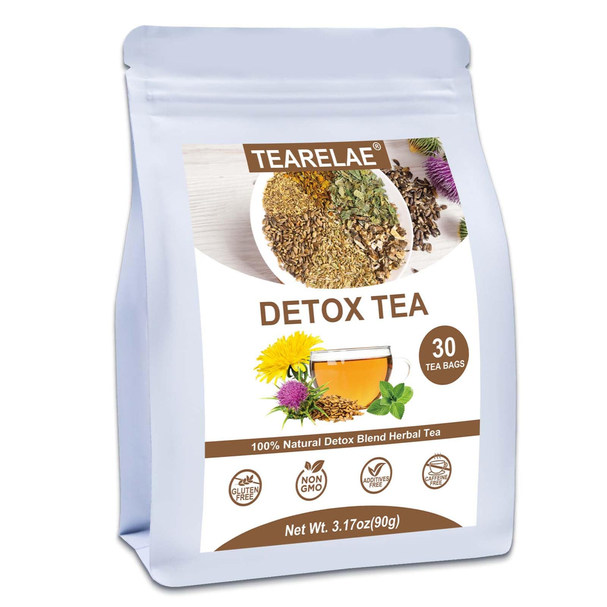 TEARELAE - Linden Tea Bags, 45 Ct, Linden Flower & Leaf, Te de Tilo