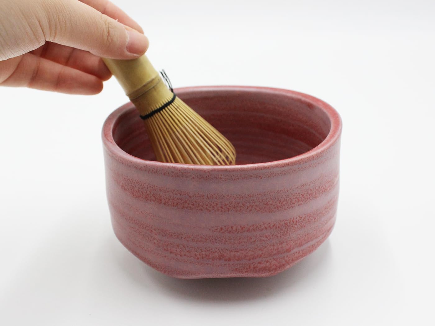 Waraku Fuuka Japanese Traditional Handcrafted Matcha Chawan Tea Bowl Cup Ceremony Tableware Pottery (Guren)