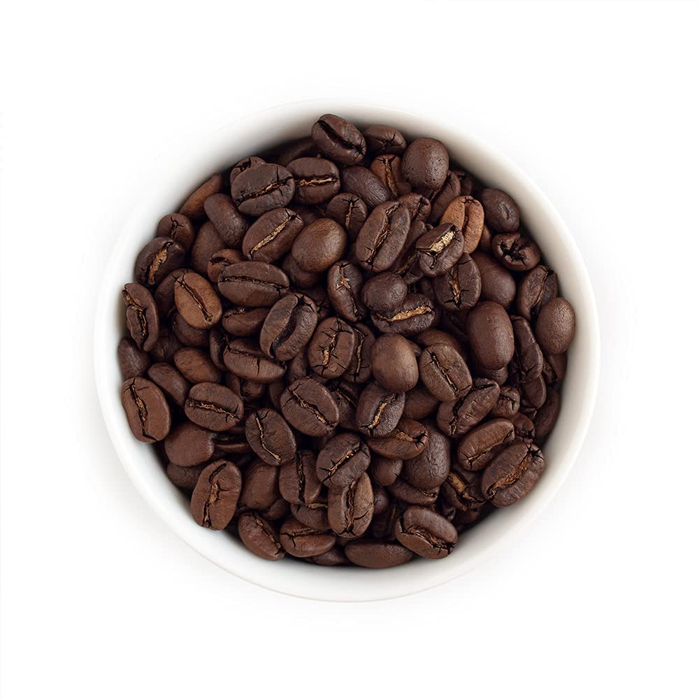 Fresh Roasted Coffee, Organic White Knight Whole Bean Coffee, Light Roast, USDA Organic, Kosher, 5 lb (80 oz)