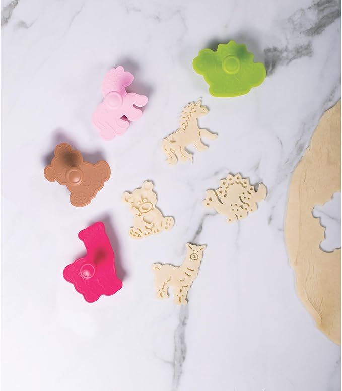 Mrs. Anderson’s Baking Animal Cookie Cutters, BPA Free, Set of 8