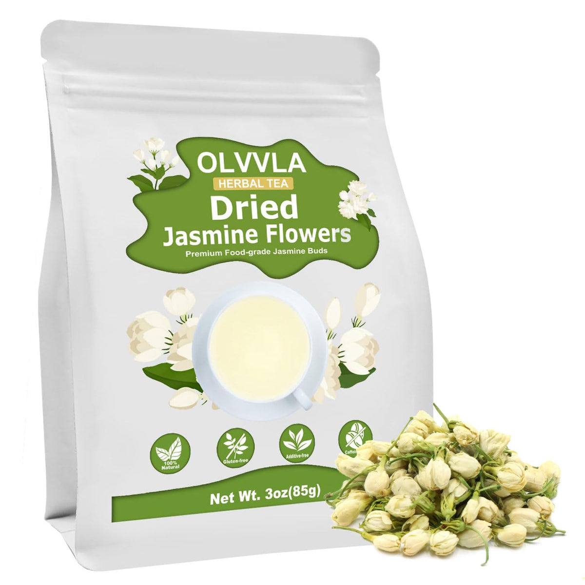 Olvvla - Chrysanthemum Tea, 4oz/114g, Dried Fetal Chrysanthemum Flowers